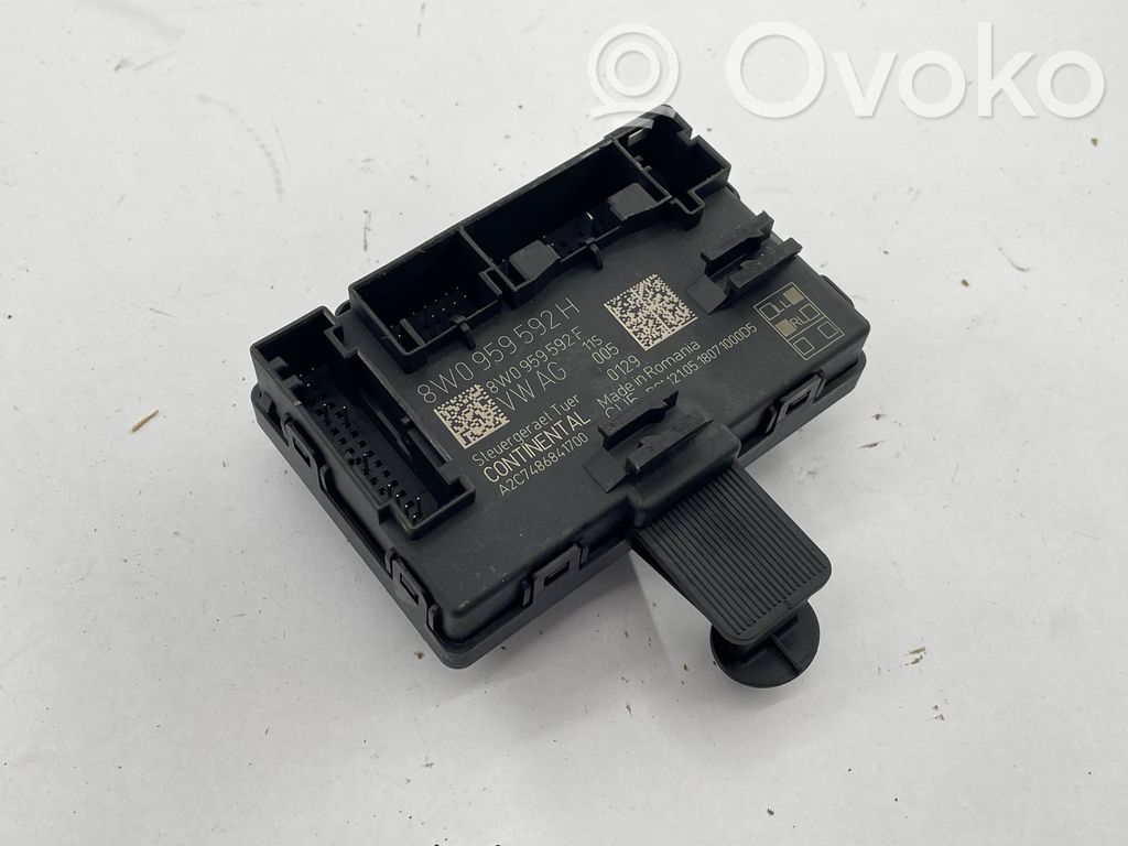 Audi A4 S4 B9 Unidad de control/módulo de la puerta 