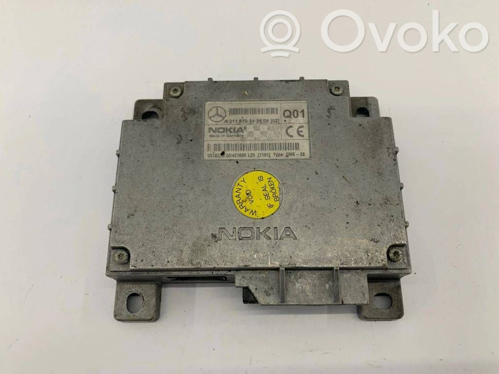 Mercedes-Benz E W211 Phone control unit/module 