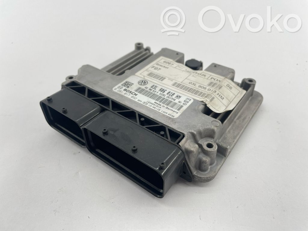 Engine control unit/module   03L906018M,0281017092,03L906018HM