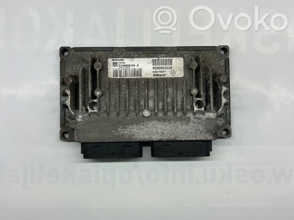 Renault Clio III Unidad de control/módulo de la caja de cambios 