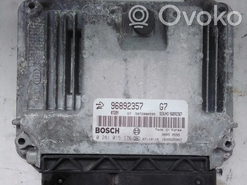 Engine control unit/module   96892357