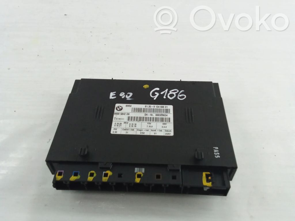 BMW 3 E92 E93 Seat control module 
