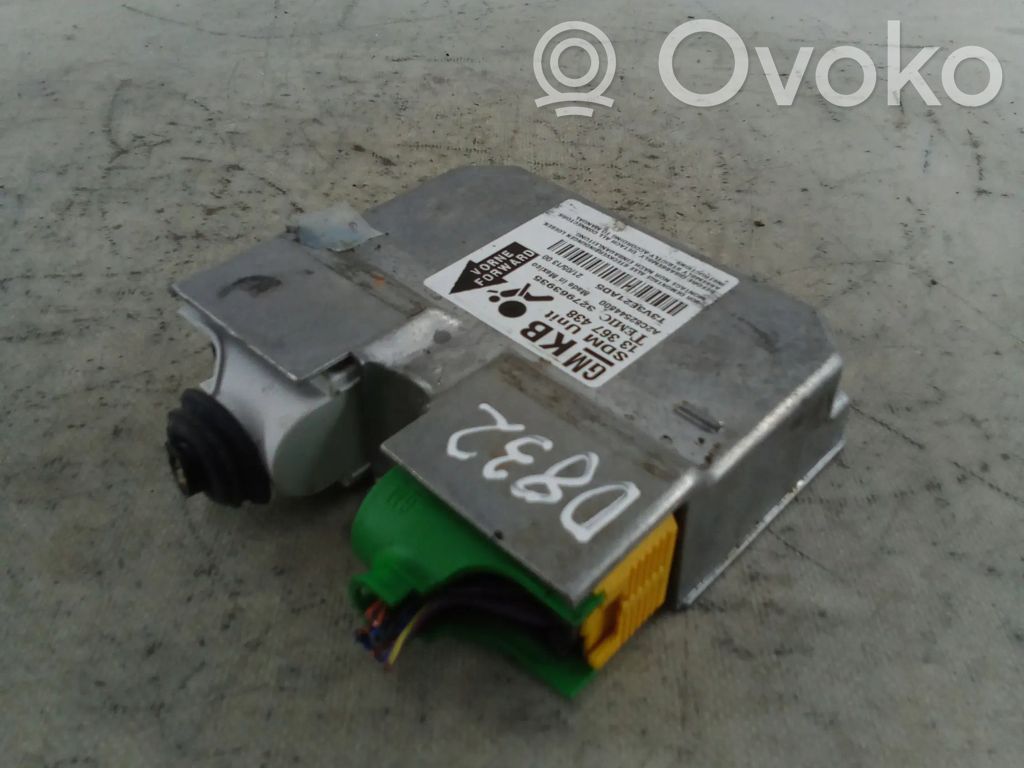 Opel Corsa D Unidad de control/módulo del Airbag 