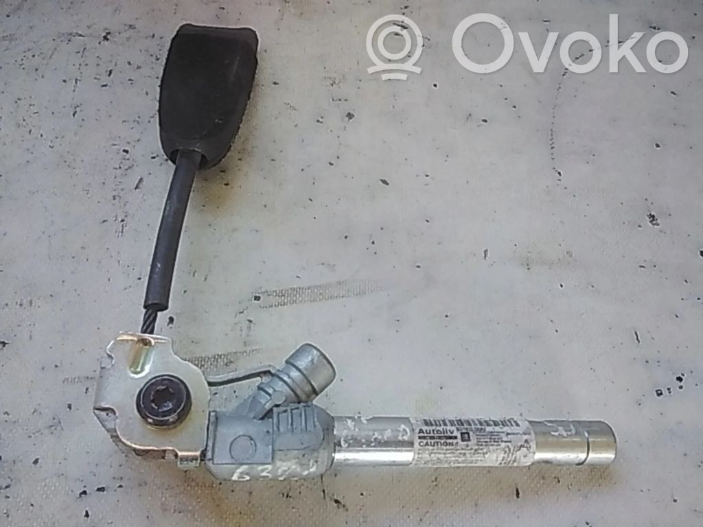 Opel Corsa D Hebilla del cinturón delantero 