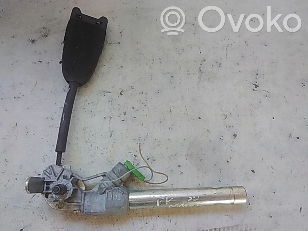 Opel Corsa D Hebilla del cinturón delantero 