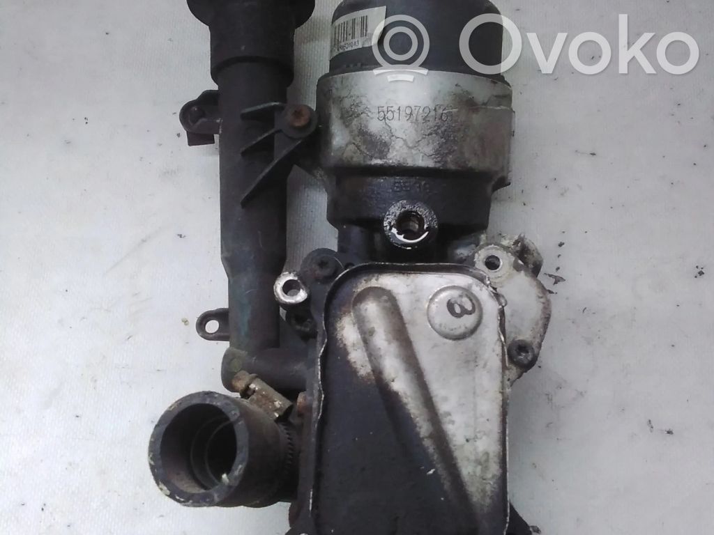 Opel Corsa D Oil filter mounting bracket 