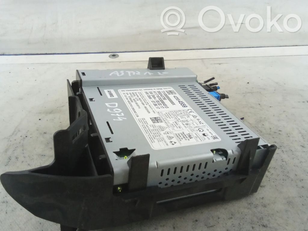 Opel Astra K Panel / Radioodtwarzacz CD/DVD/GPS 