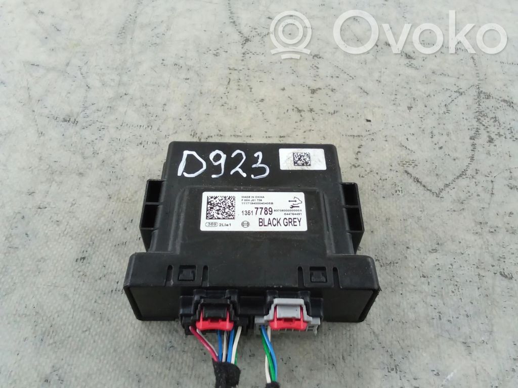 Opel Astra K Pysäköintitutkan (PCD) ohjainlaite/moduuli 