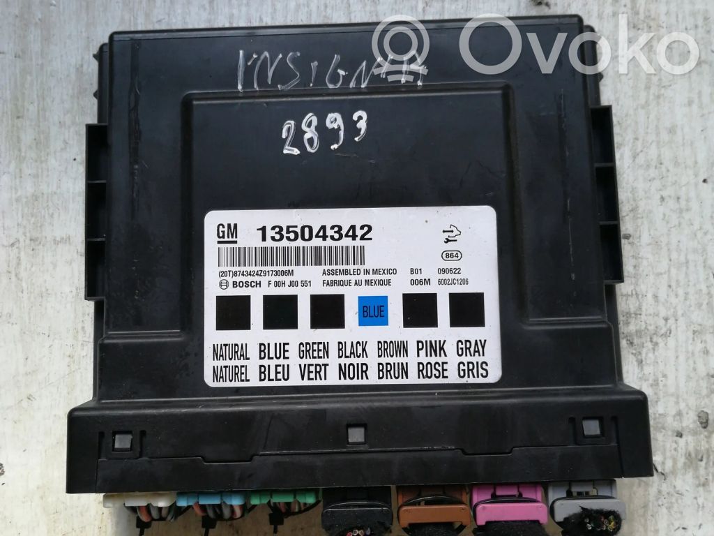 Opel Corsa D Saugiklių blokas 