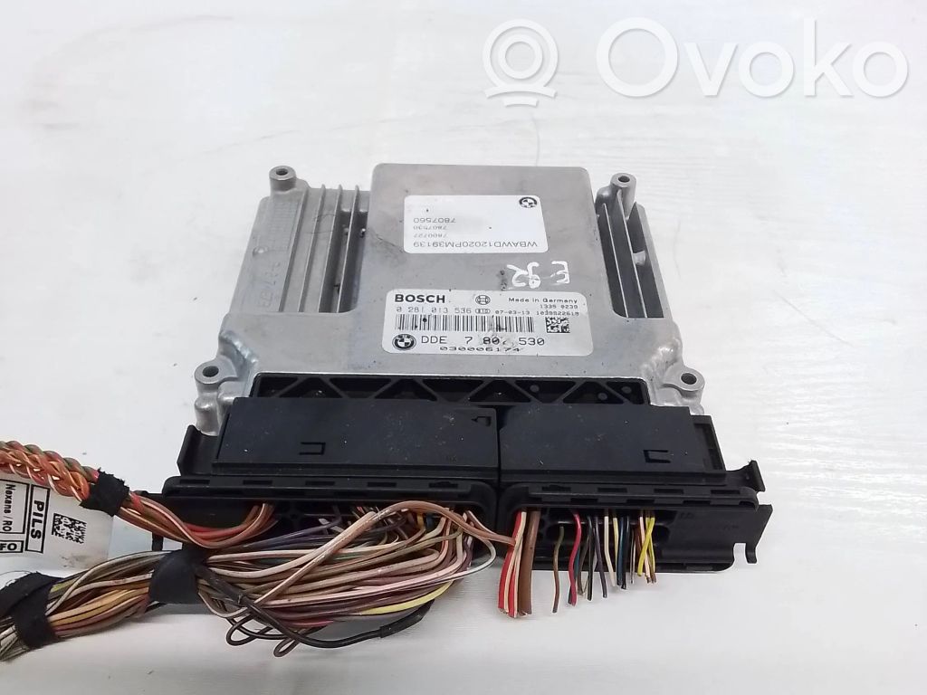 Sterownik / Moduł ECU   7807530,030006174,0281013536,1039S22619