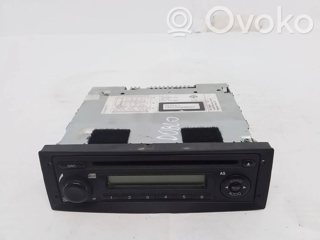 Fiat Doblo Radio / CD/DVD atskaņotājs / navigācija 
