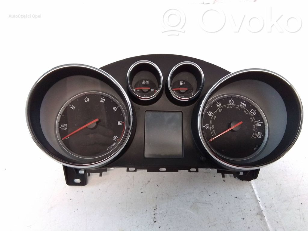 Opel Astra J Speedometer (instrument cluster) 