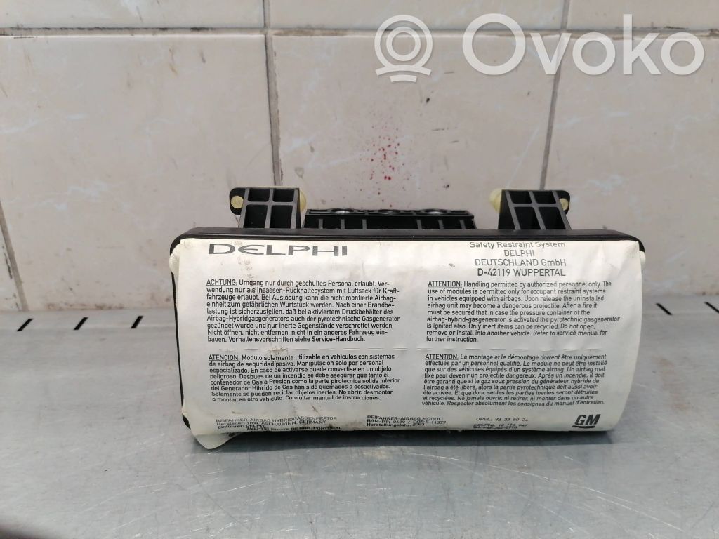 Opel Meriva A Airbag del pasajero 