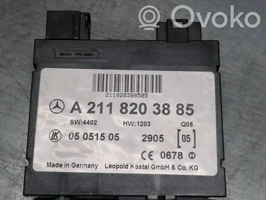 Mercedes-Benz E W211 Antenna control unit 