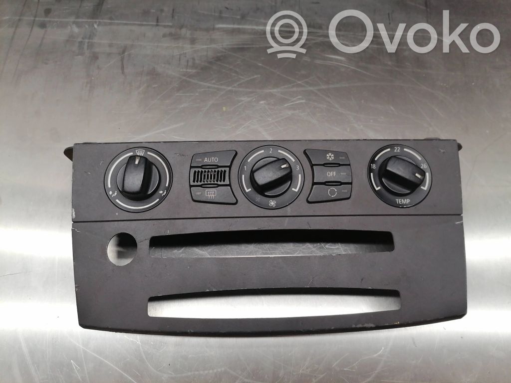 BMW 5 E60 E61 Climate control unit 