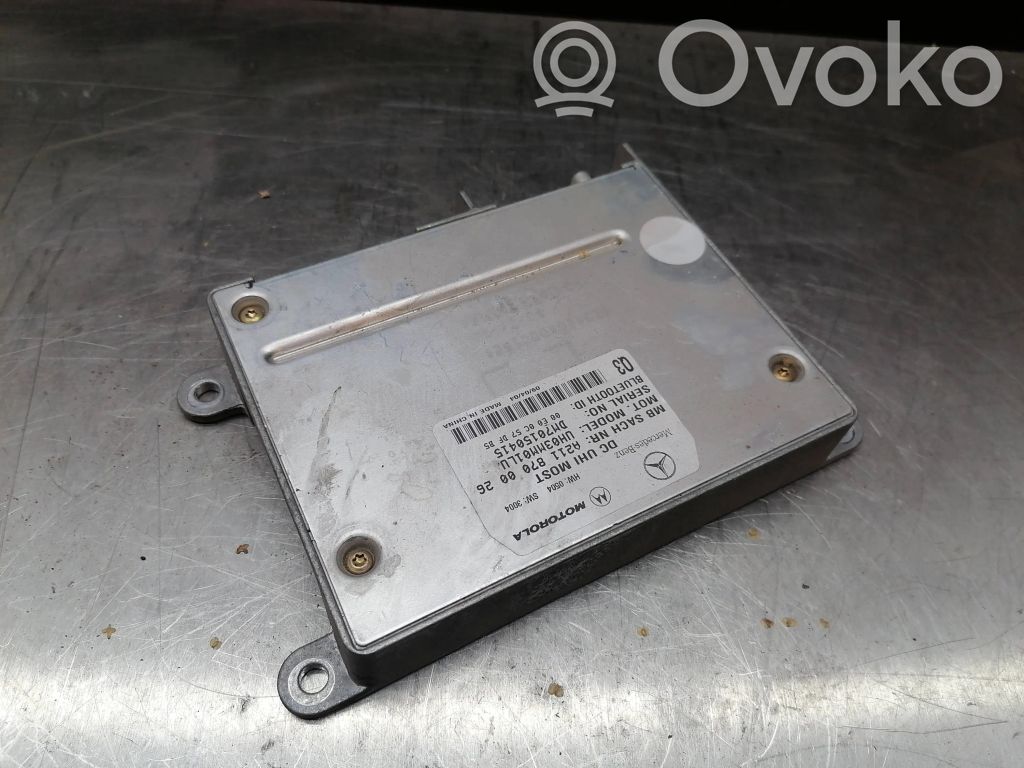 Mercedes-Benz E W211 Bluetooth control unit module 