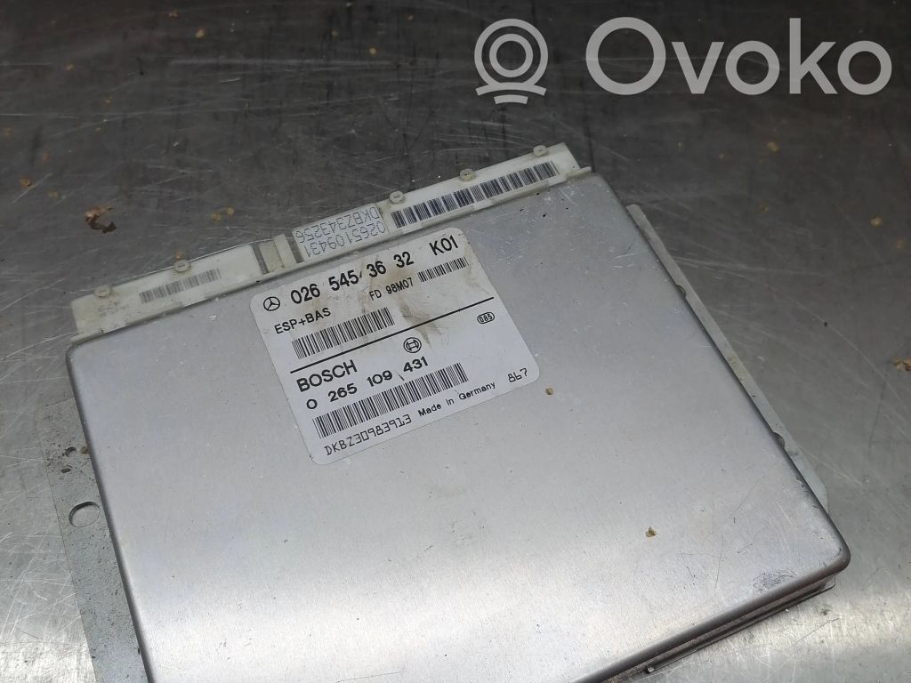 Mercedes-Benz A W168 ESP (stability system) control unit 