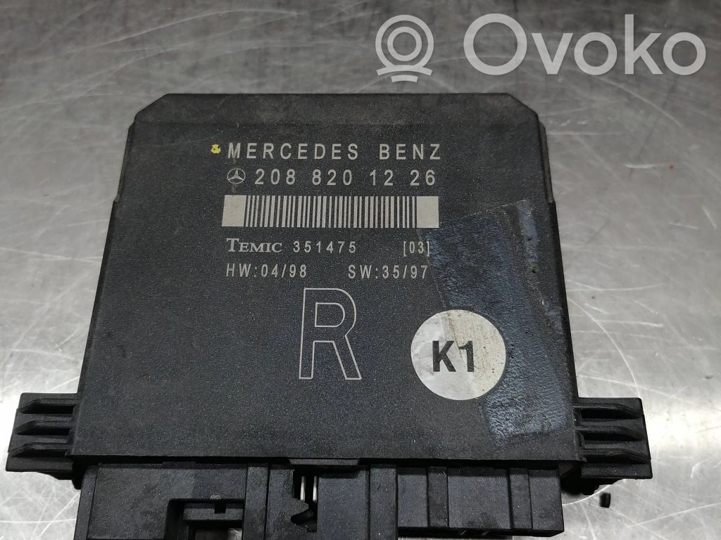 Mercedes-Benz CLK A208 C208 Door control unit/module 