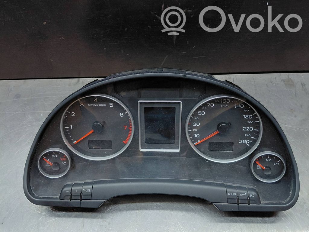 Audi A4 S4 B7 8E 8H Velocímetro (tablero de instrumentos) 