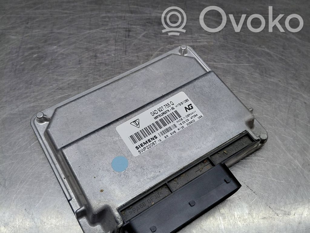 Porsche Cayenne (9PA) Engine control unit/module 