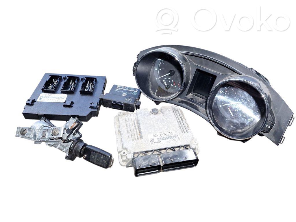 Skoda Superb B6 (3T) Engine ECU kit and lock set 