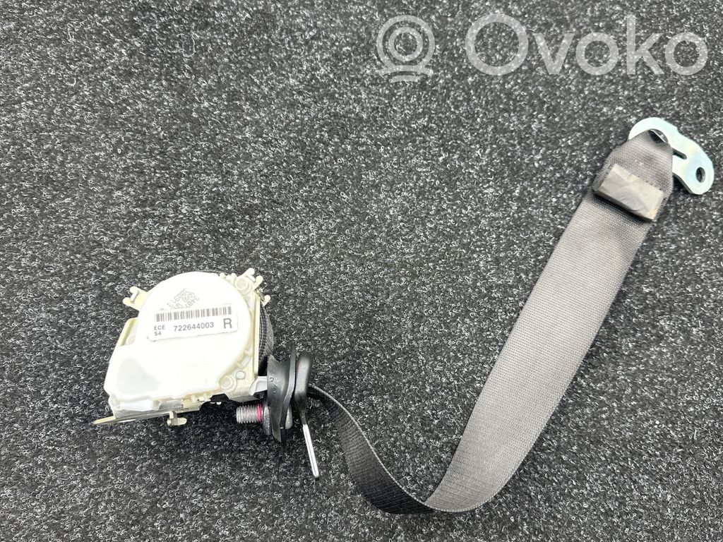 BMW 6 F12 F13 Pas bezpieczeństwa fotela tylnego 