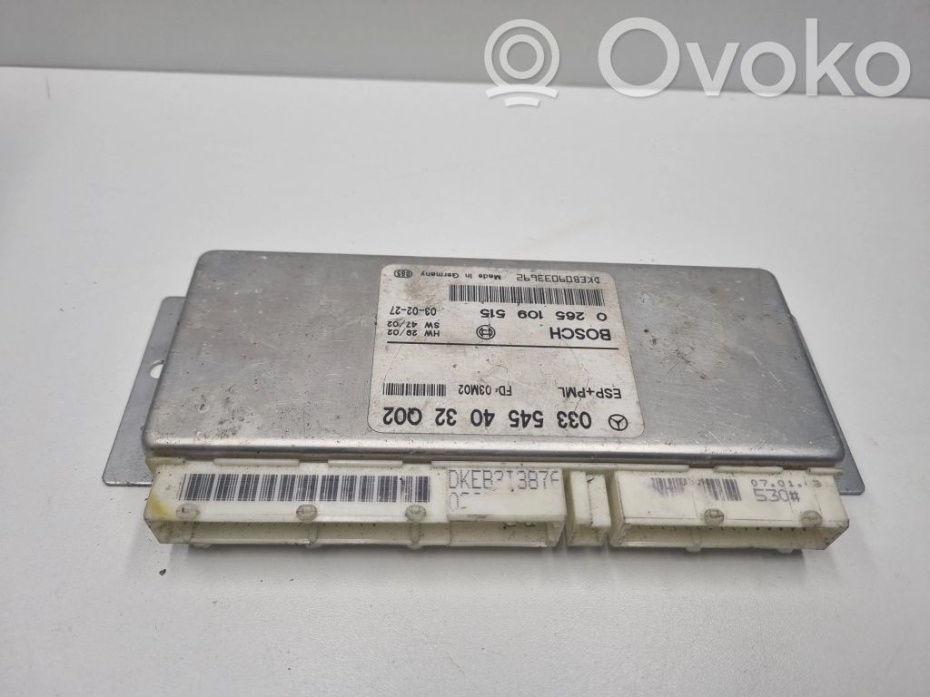 Mercedes-Benz E W211 ESP (stability system) control unit 