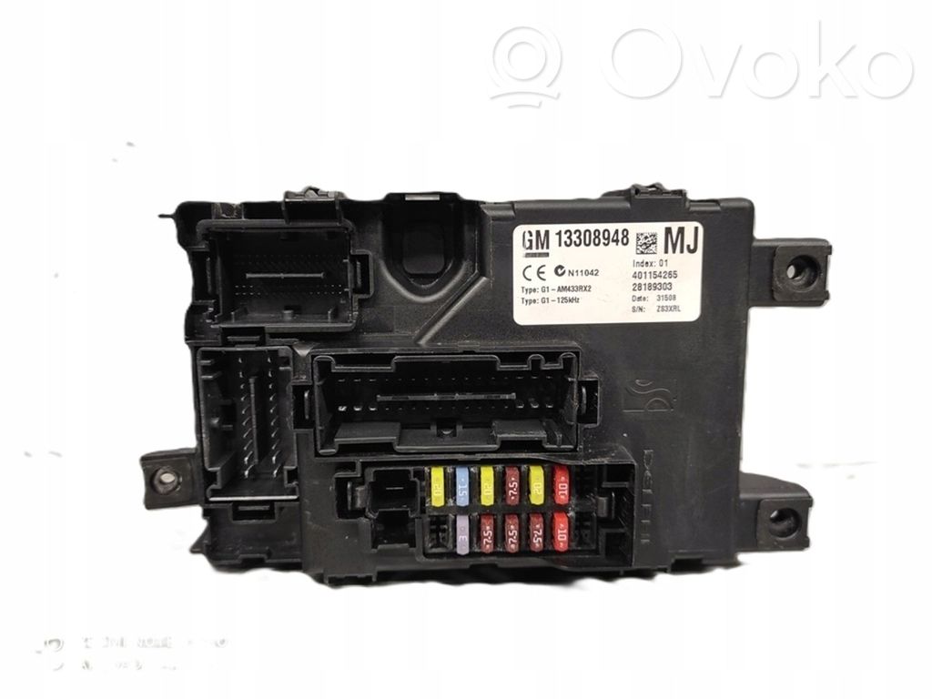 Opel Corsa D Fuse module 