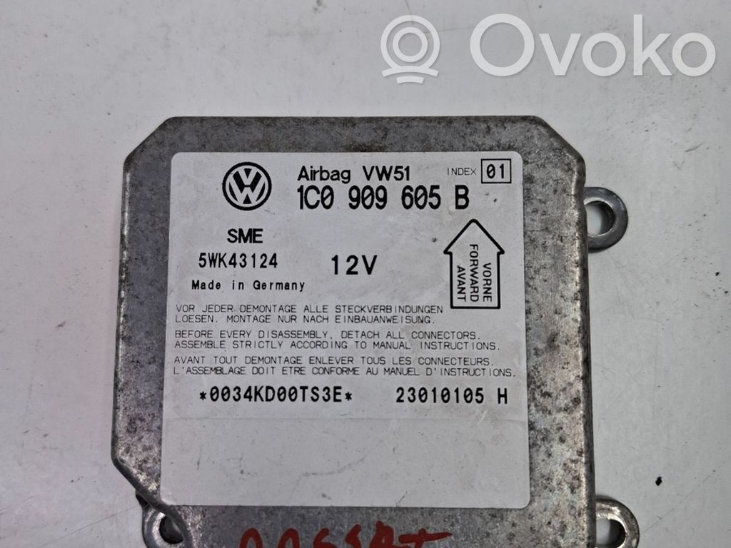 Airbag control unit/module   1C0909605