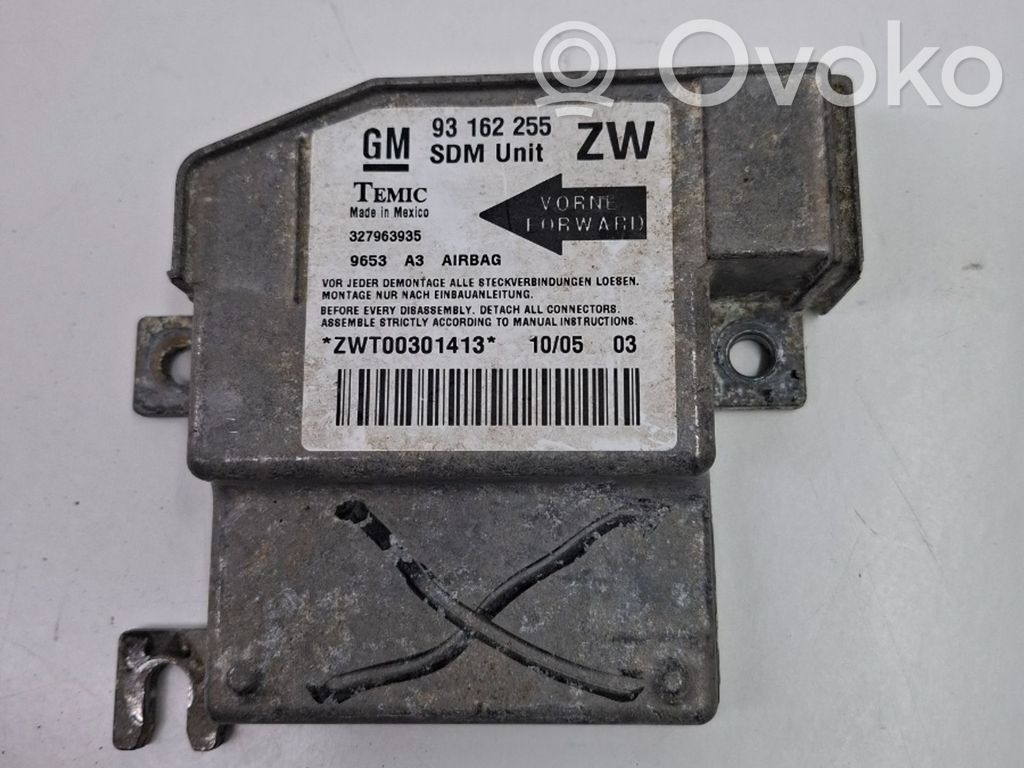 Airbag control unit/module   93162255