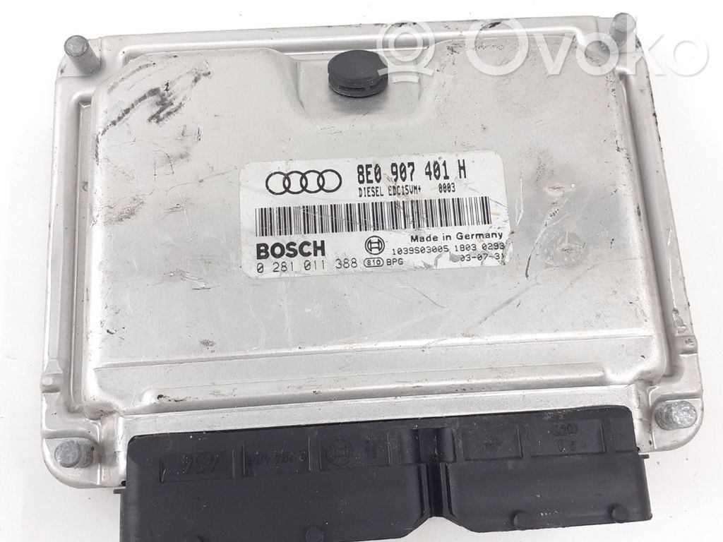 Audi A4 S4 B6 8E 8H Unitate control motor/modul ECU 