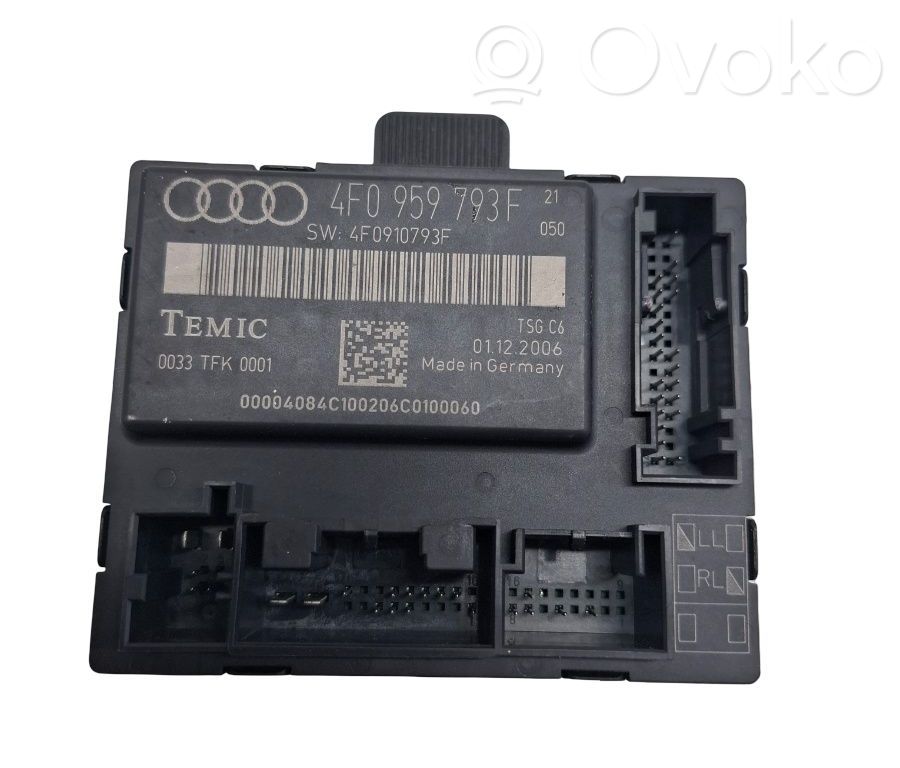 Door control unit/module   4F0959793F