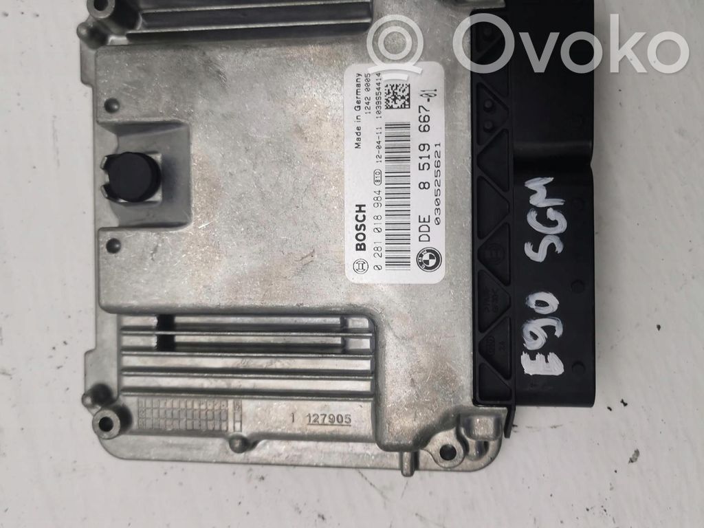 BMW 3 E90 E91 Engine control unit/module ECU 