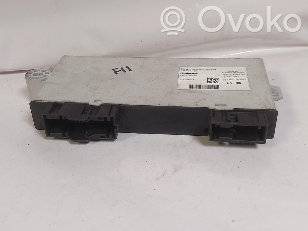 BMW 5 F10 F11 Moduł / Sterownik CAS 