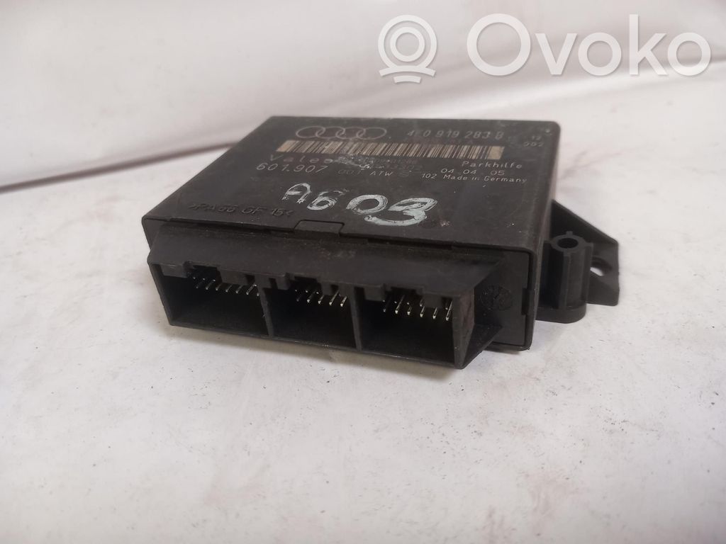 Unité de commande, module PDC aide au stationnement   4E0919283B,4E0919283B