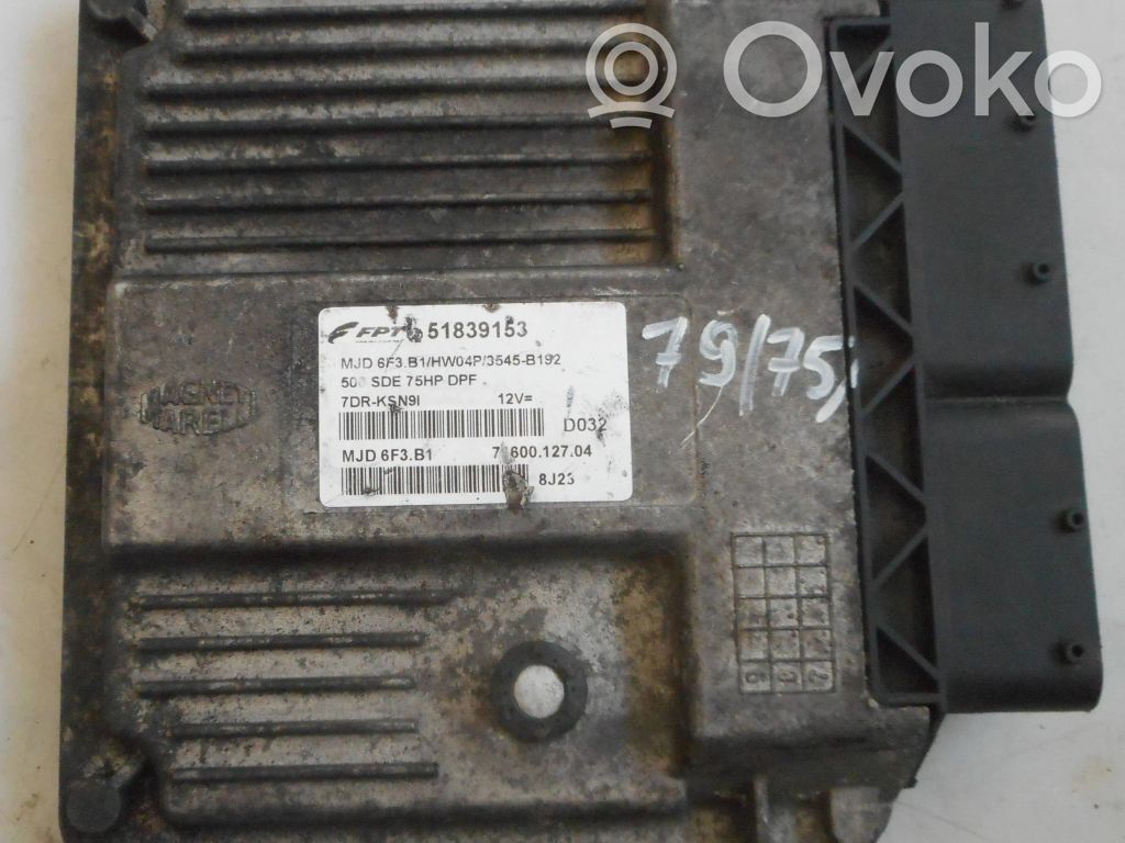 Fiat 500E Engine control unit/module ECU 
