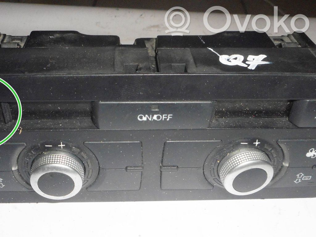 Audi Q7 4L Climate control unit 