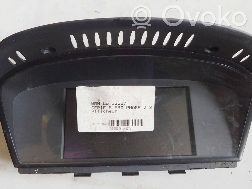 BMW 5 E60 E61 Bildschirm / Display / Anzeige 