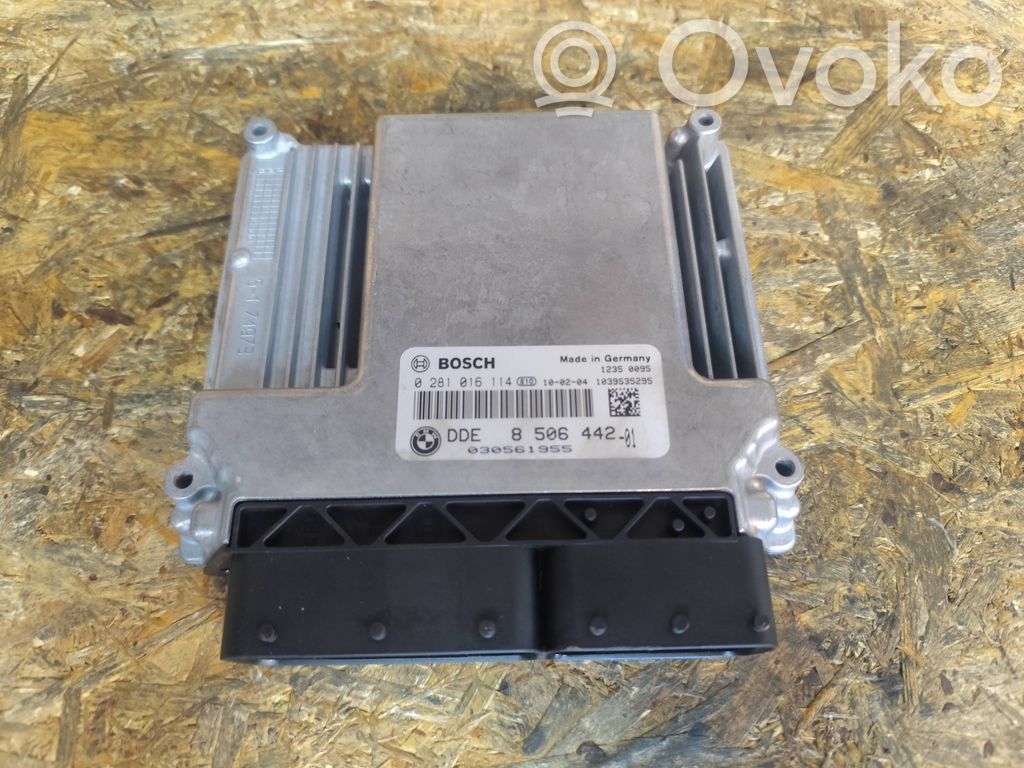 Unidad de control/módulo del motor   8506442,0281016114,030561955
