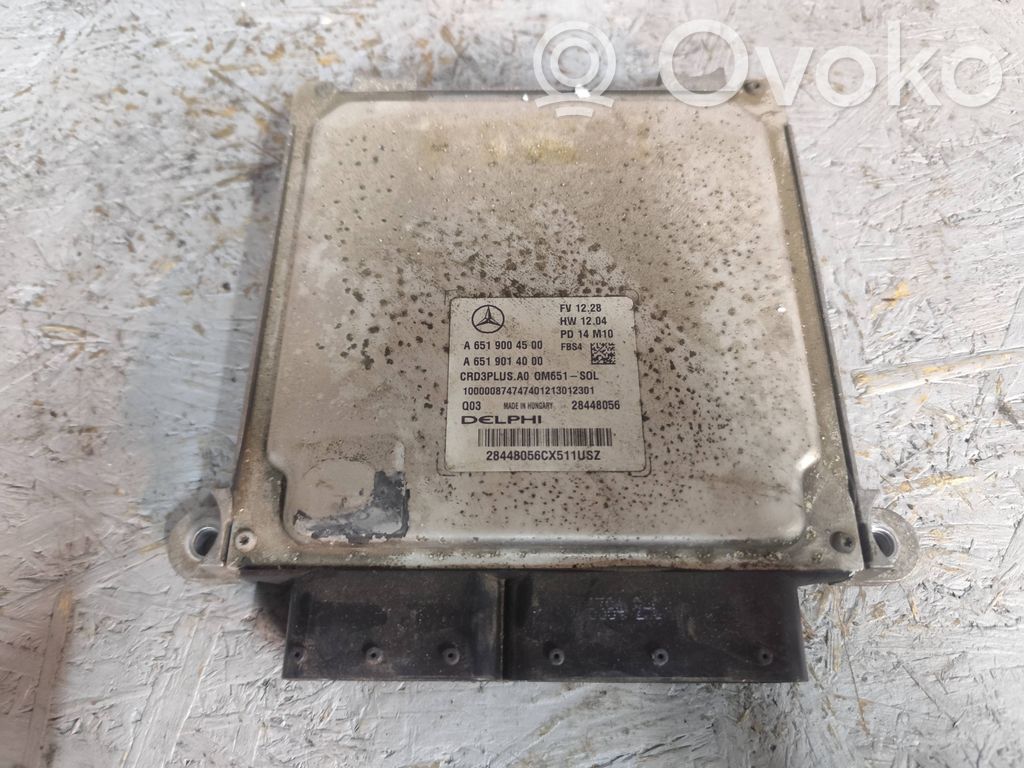 Engine control unit/module   A6519004500,28448056,A6519014000