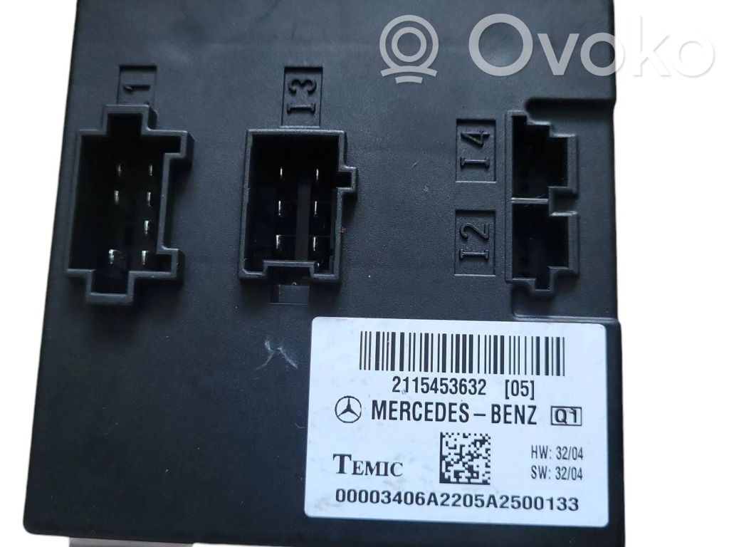Mercedes-Benz E W211 Comfort/convenience module 