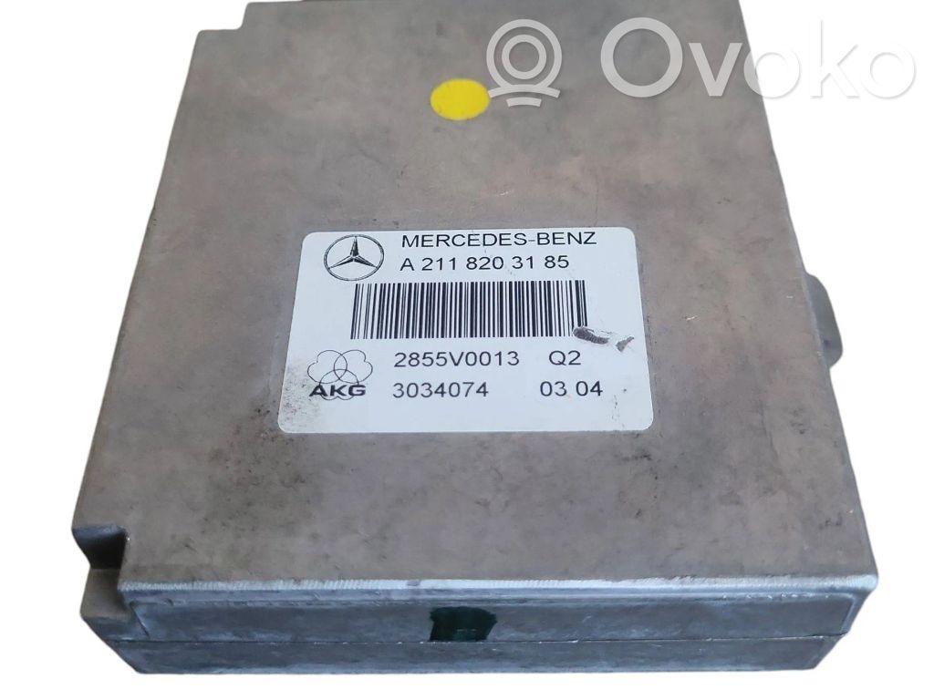 Mercedes-Benz E W211 Other control units/modules 