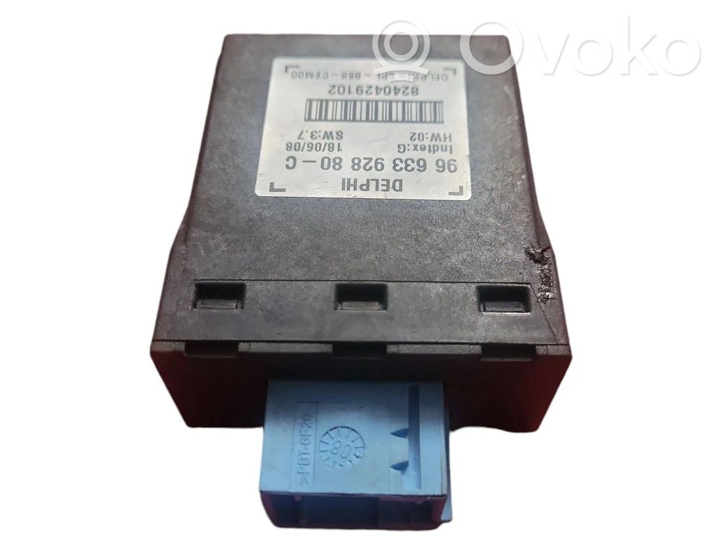 Citroen C4 I Picasso Alarm control unit/module 