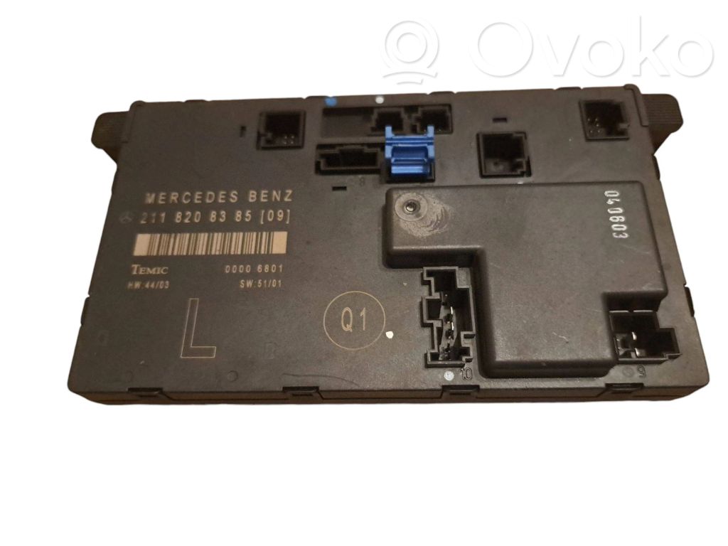 Mercedes-Benz E W211 Door control unit/module 