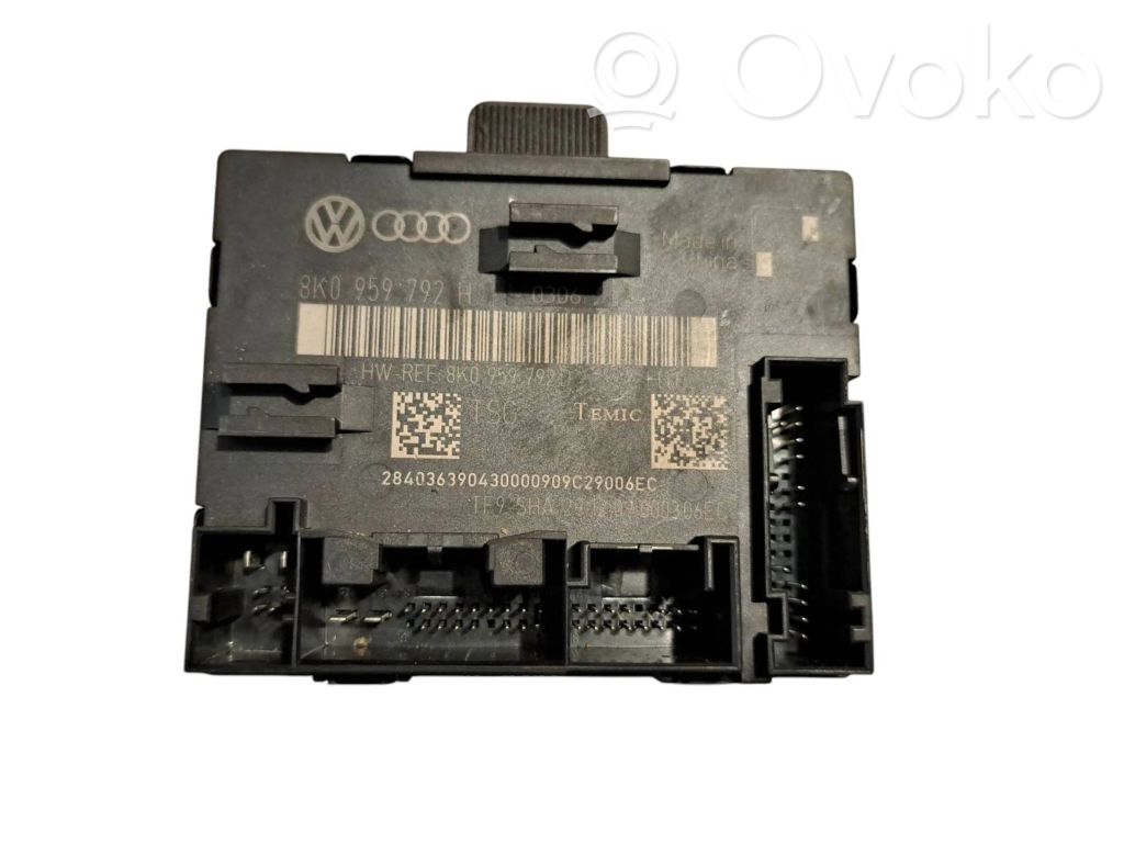 Audi Q5 SQ5 8R Door control unit/module 