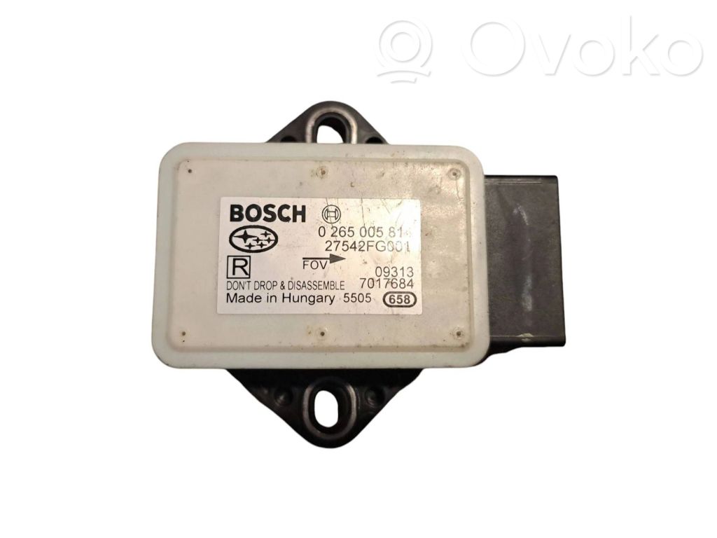 Subaru Forester SH Sensor ESP de aceleración de frecuencia del intermitente 