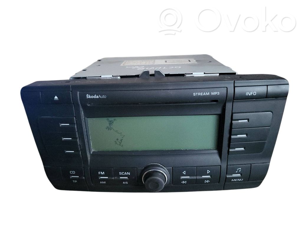 Skoda Octavia Mk2 (1Z) Unità principale autoradio/CD/DVD/GPS 