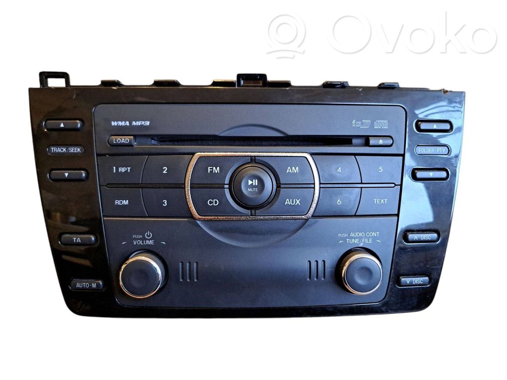 Mazda 6 Unidad delantera de radio/CD/DVD/GPS 