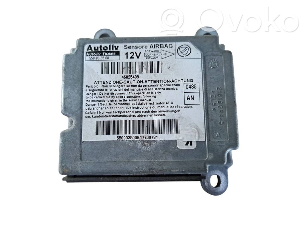 Fiat Doblo Airbag control unit/module 