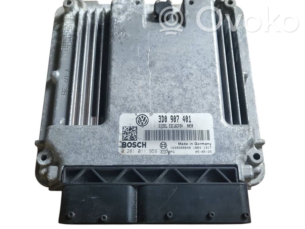 Volkswagen Phaeton Engine control unit/module 